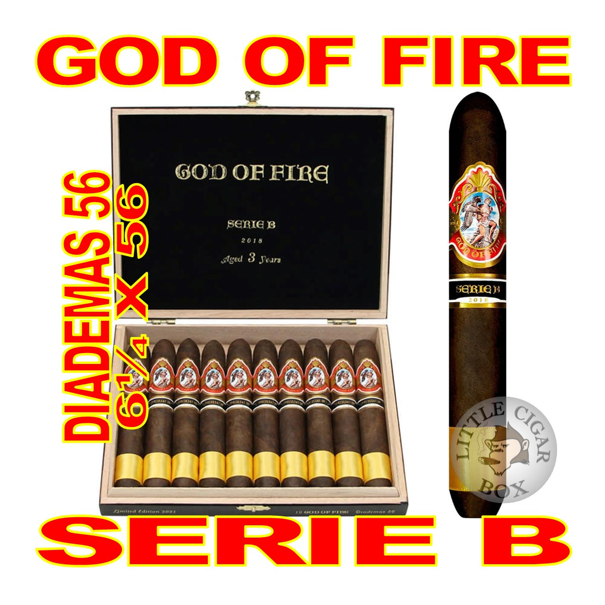 GOD OF FIRE SERIE B CIGARS