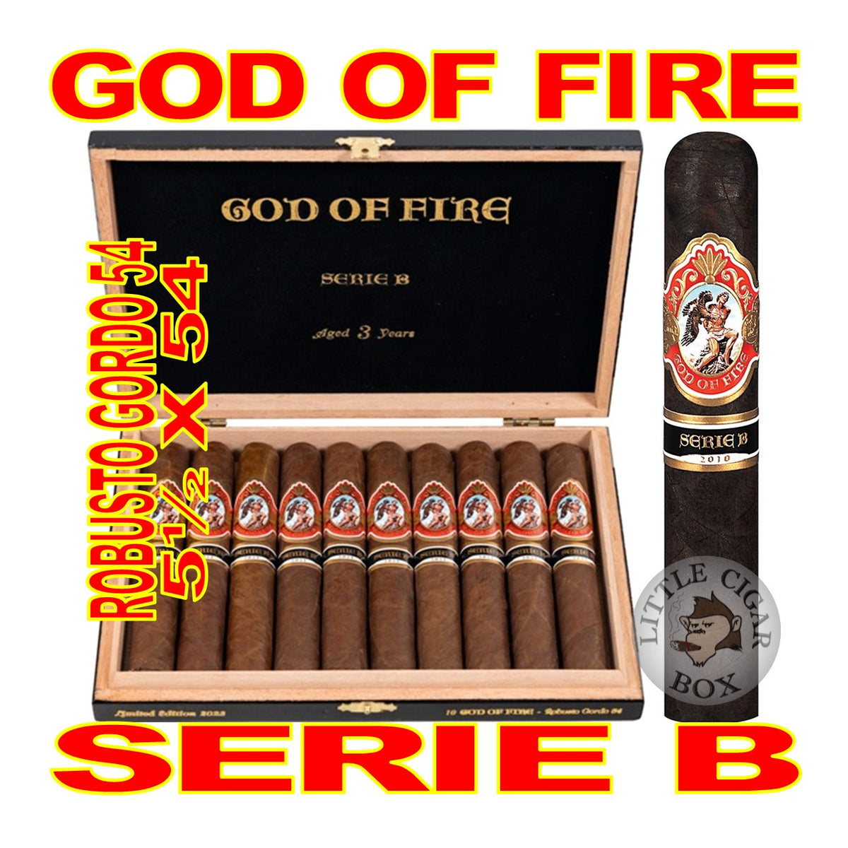 GOD OF FIRE SERIE B CIGARS