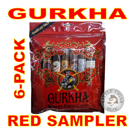 GURKHA TORO FRESH PACK RED NICARAGUA 6-CT SAMPLER