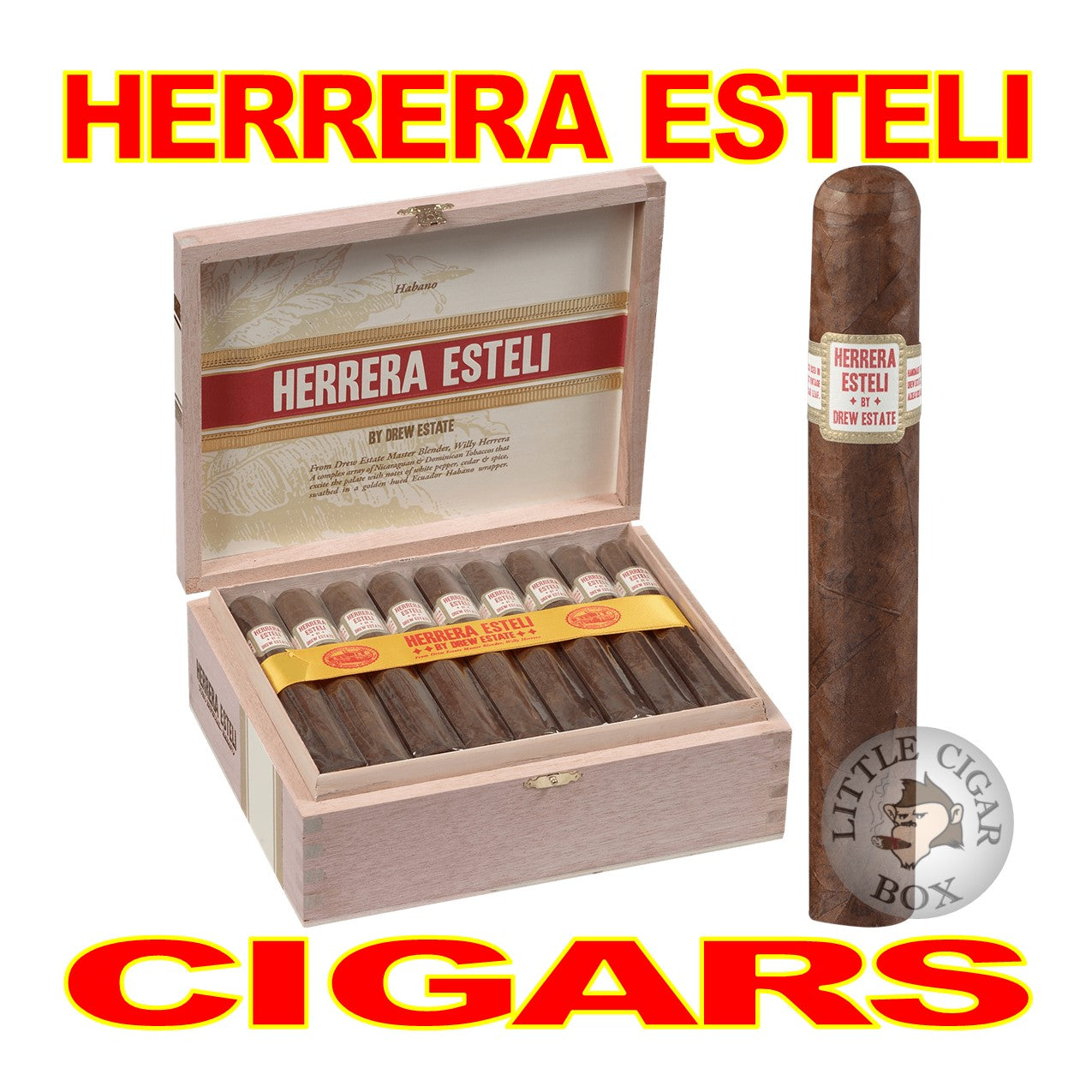 HERRERA ESTELI CIGARS BY DREW ESTATE