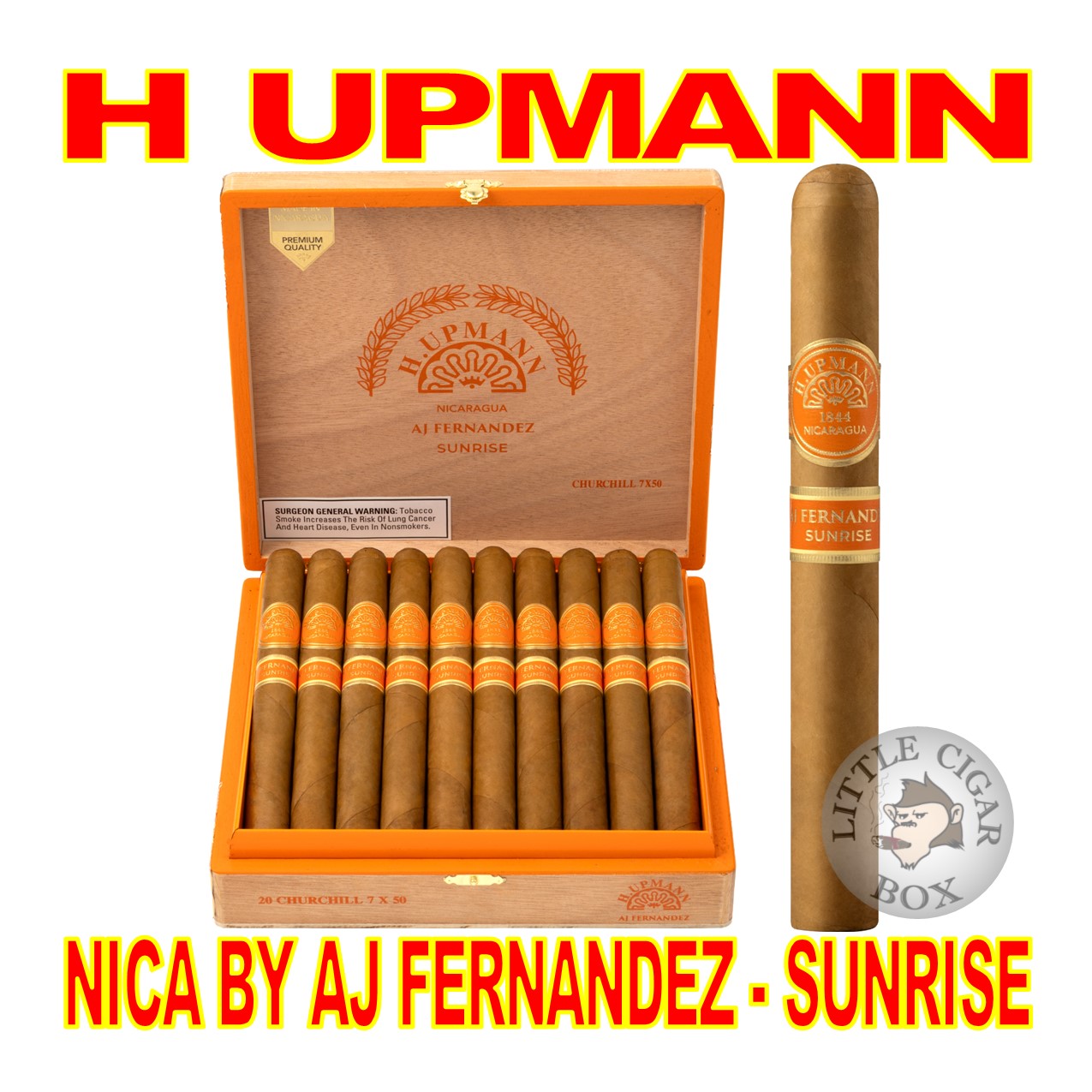 H UPMANN NICARAGUA BY AJ FERNANDEZ SUNRISE CIGARS