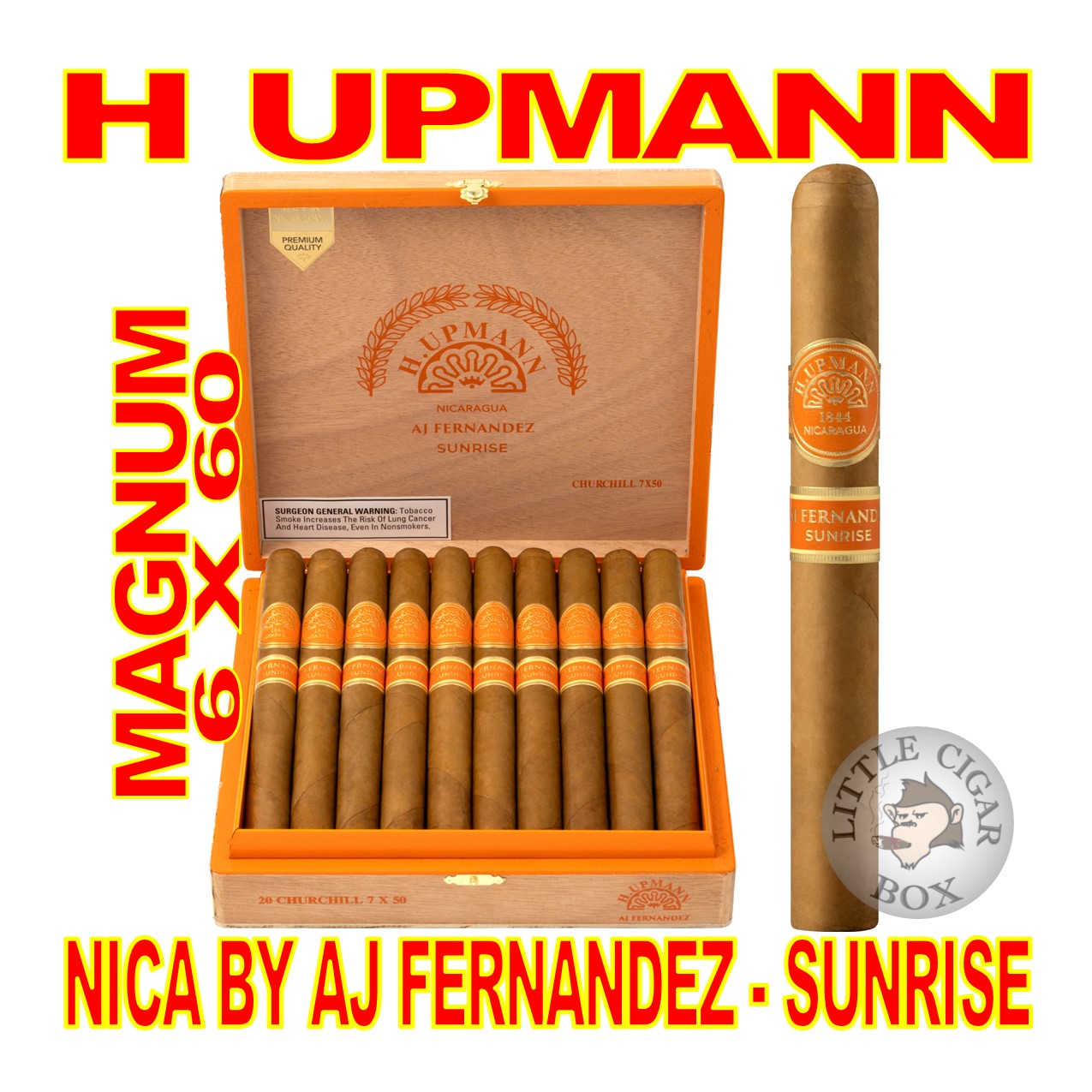 H UPMANN NICARAGUA BY AJ FERNANDEZ SUNRISE CIGARS