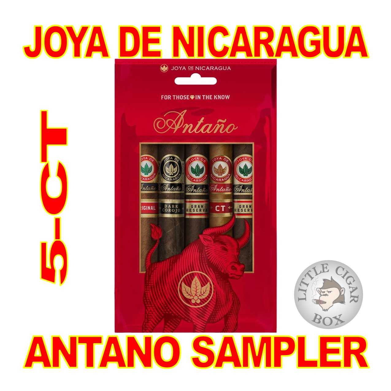 JOYA DE NICARAGUA 5-CT ANTANO TORO FRESHPACK SAMPLER