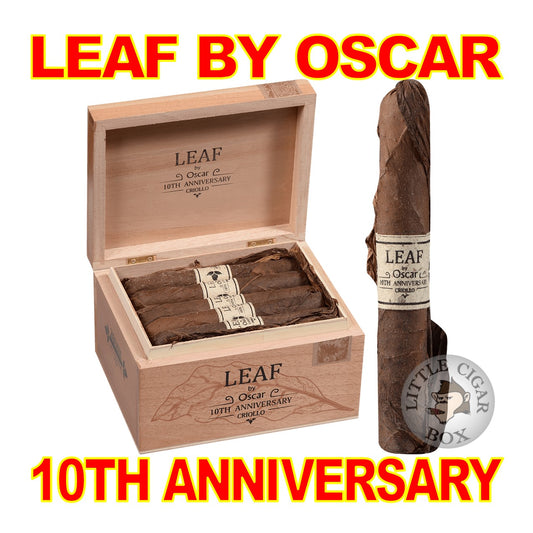 LEAF BY OSCAR 10TH ANNIVERSARY CIGARS