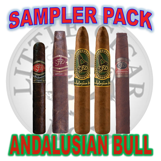 LA FLOR DOMINICANA SAMPLER w/ ANDALUSIAN BULLS