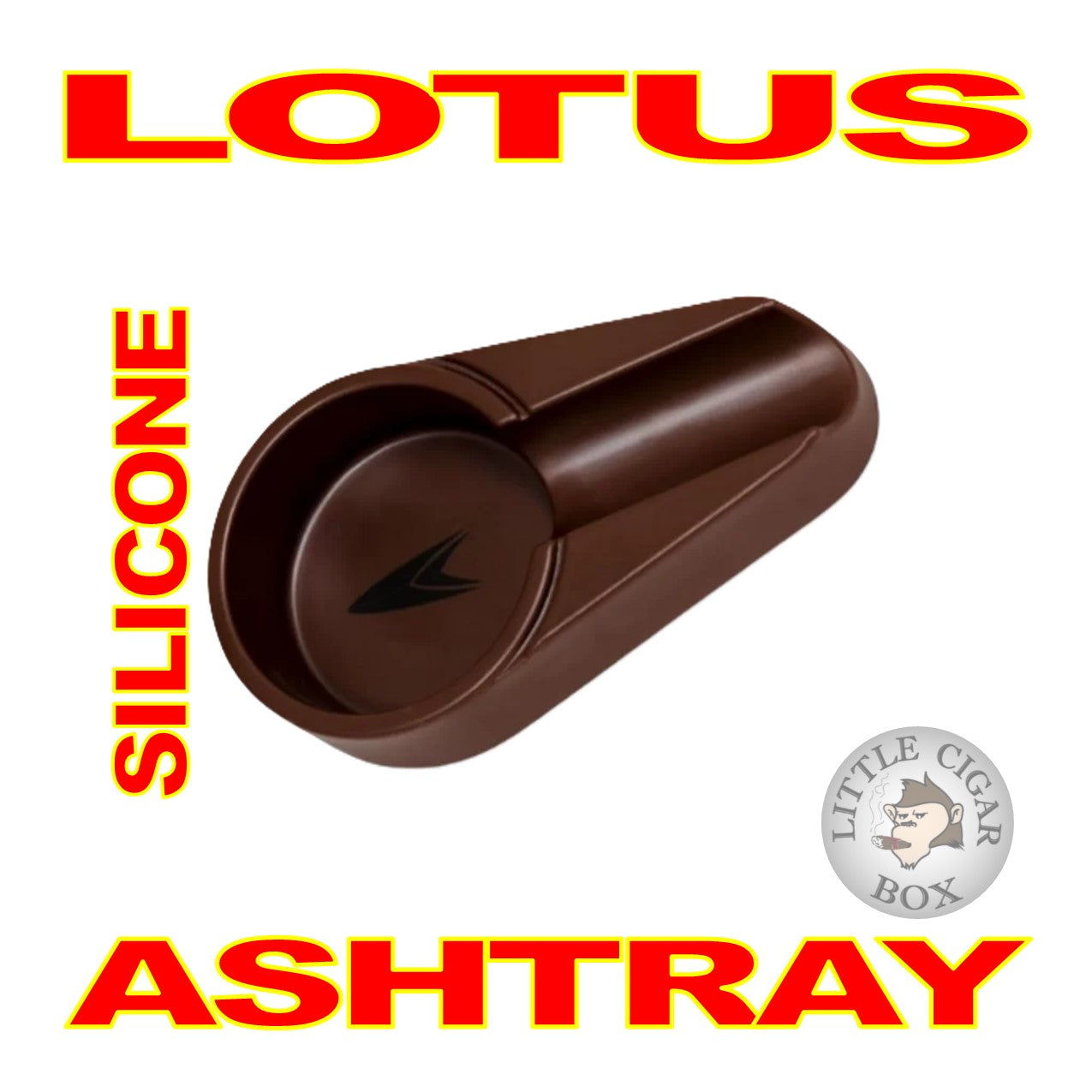 LOTUS SINGLE STICK SILICONE ASHTRAY