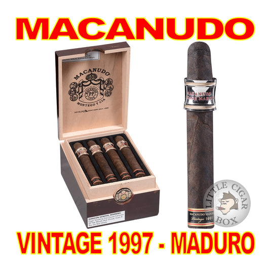 MACANUDO VINTAGE MADURO 1997 CIGARS