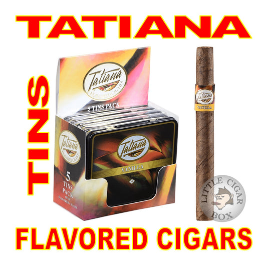 TATIANA MINI TINS 10-CT VANILLA
