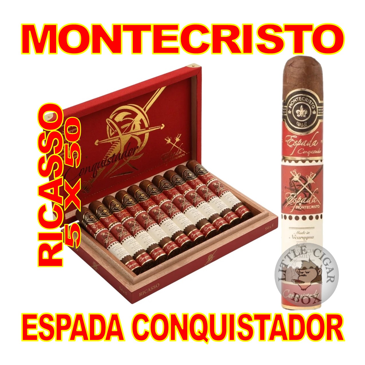 MONTECRISTO ESPADA CONQUISTADOR CIGARS