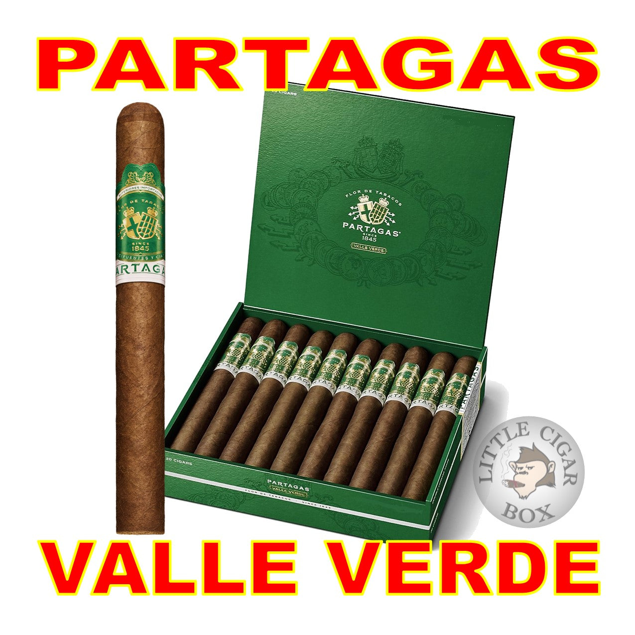 PARTAGAS VALLE VERDE CIGARS