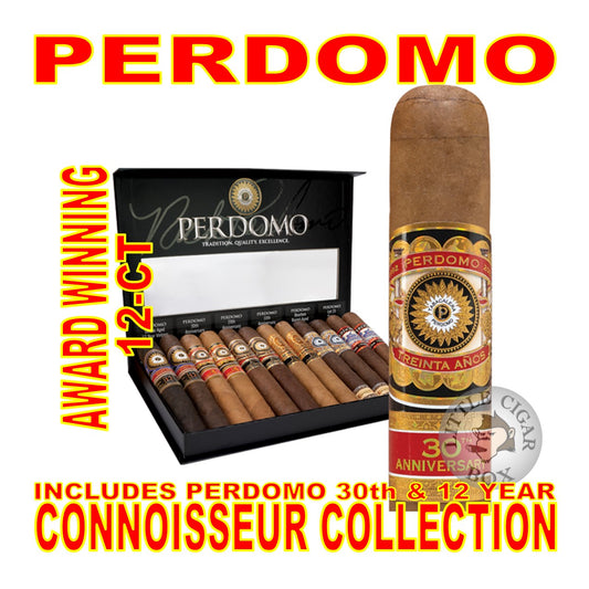 PERDOMO CONNOISSEUR COLLECTION 12-CIGAR SAMPLER