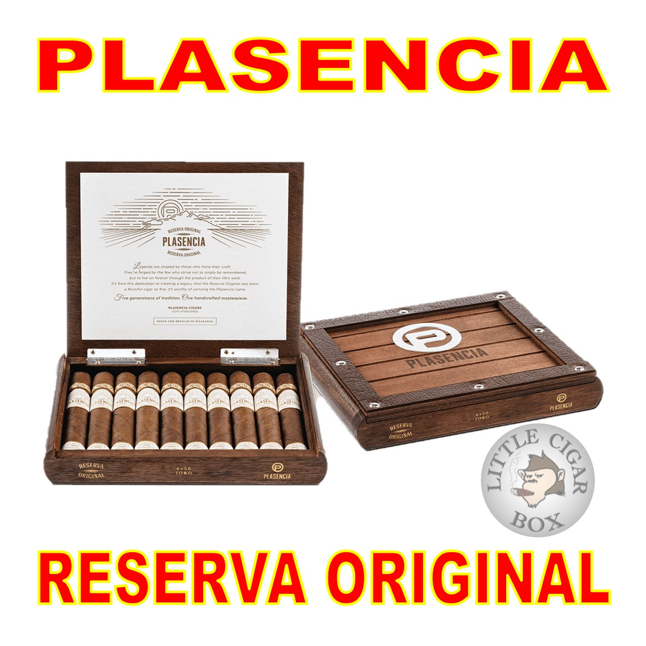 PLASENCIA RESERVA ORIGINAL CIGARS - www.LittleCigarBox.com