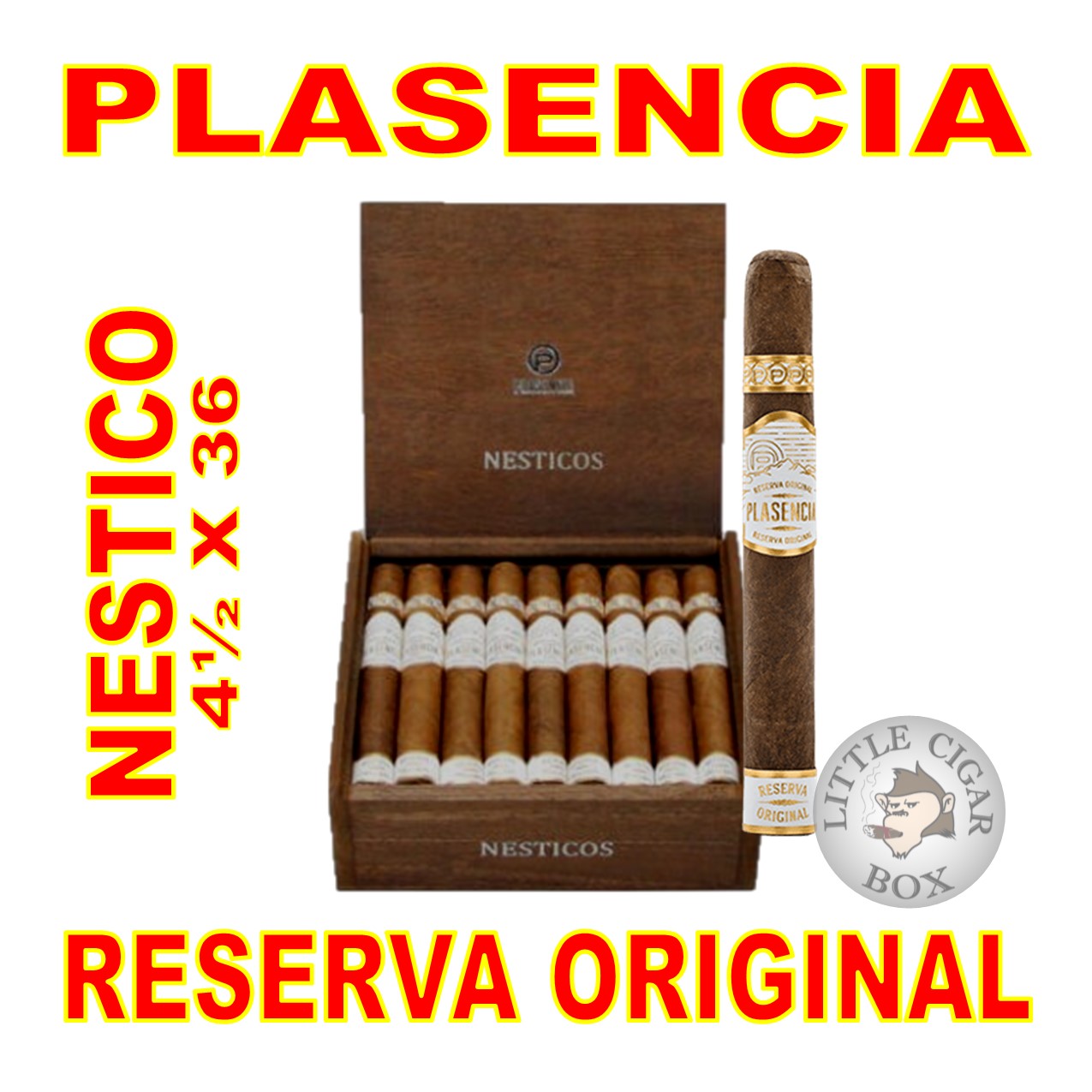 PLASENCIA RESERVA ORIGINAL CIGARS - www.LittleCigarBox.com