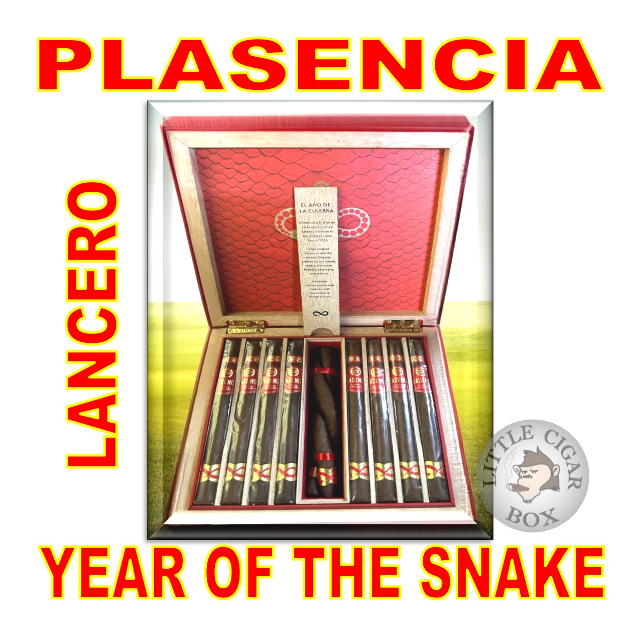 PLASENCIA YEAR OF THE SNAKE LIMITED EDITION CIGAR