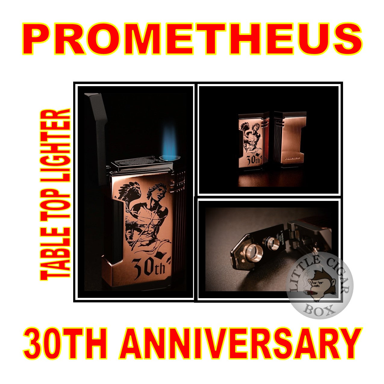 PROMETHEUS 30TH ANNIVERSARY MAGMA TP7 TABLE TOP TORCH