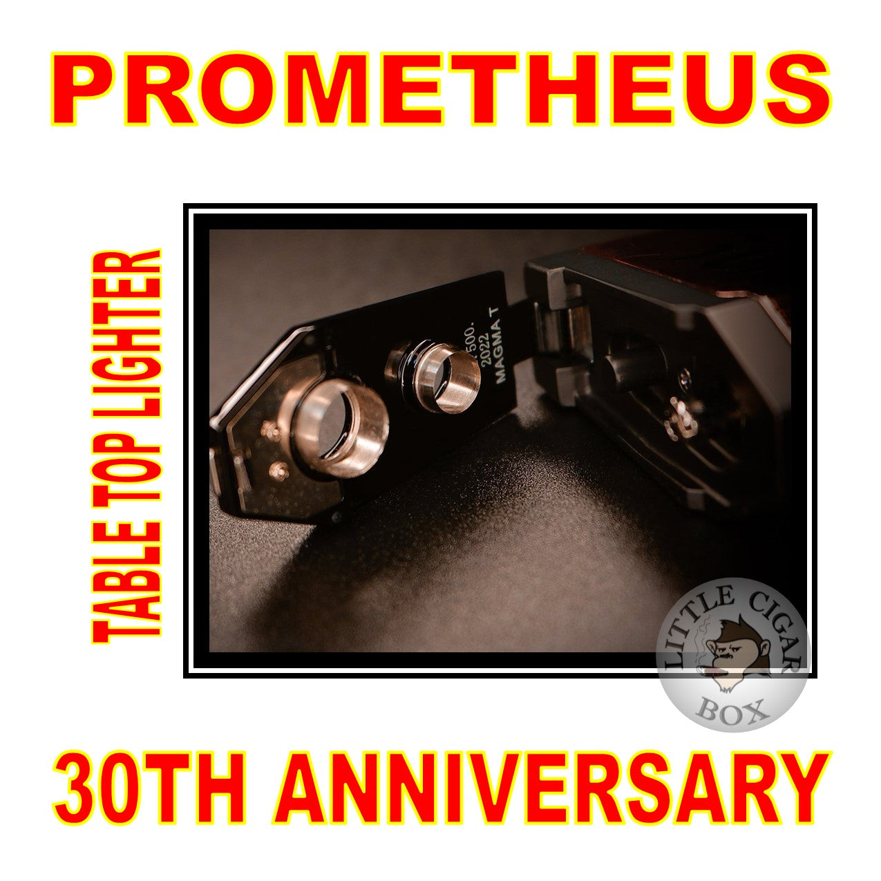 PROMETHEUS 30TH ANNIVERSARY MAGMA TP7 TABLE TOP TORCH