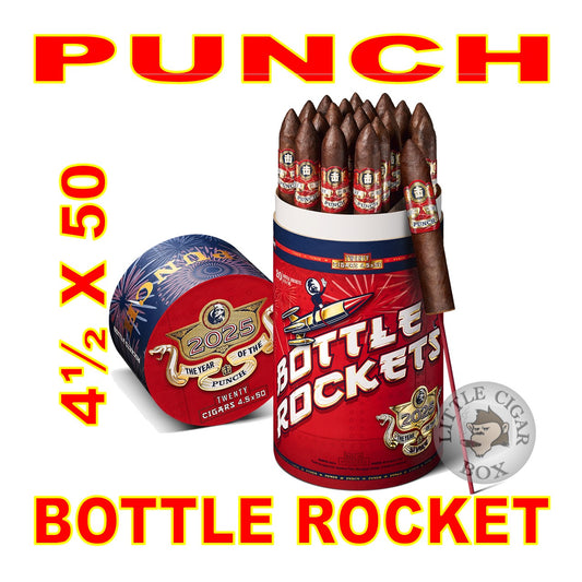 PUNCH BOTTLE ROCKET CIGARS - YEAR OF THE SNAKE 2025