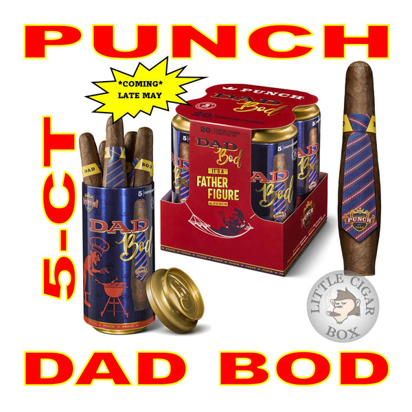 PUNCH DAD BOD 5-CT SAMPLER PACK - www.LittleCigarBox.com