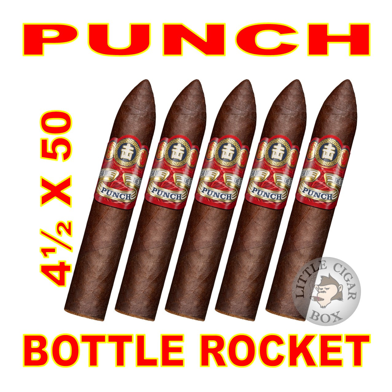 PUNCH BOTTLE ROCKET CIGARS - YEAR OF THE SNAKE 2025