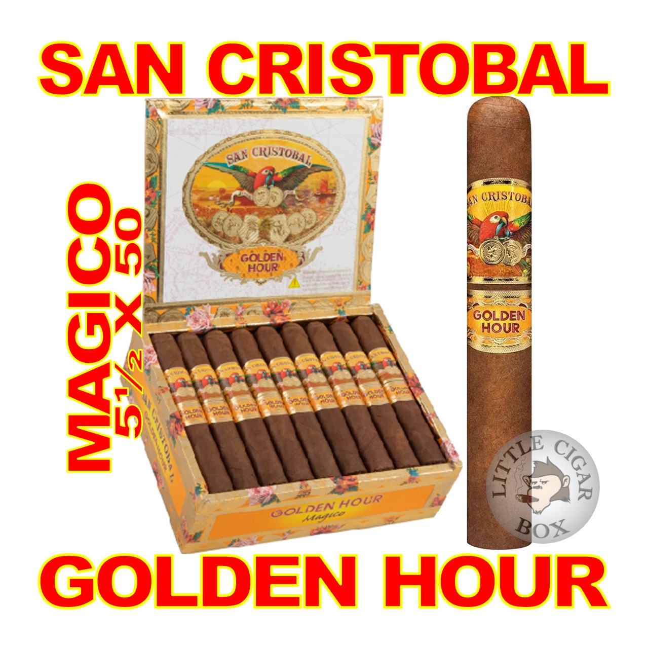 SAN CRISTOBAL GOLDEN HOUR CIGARS