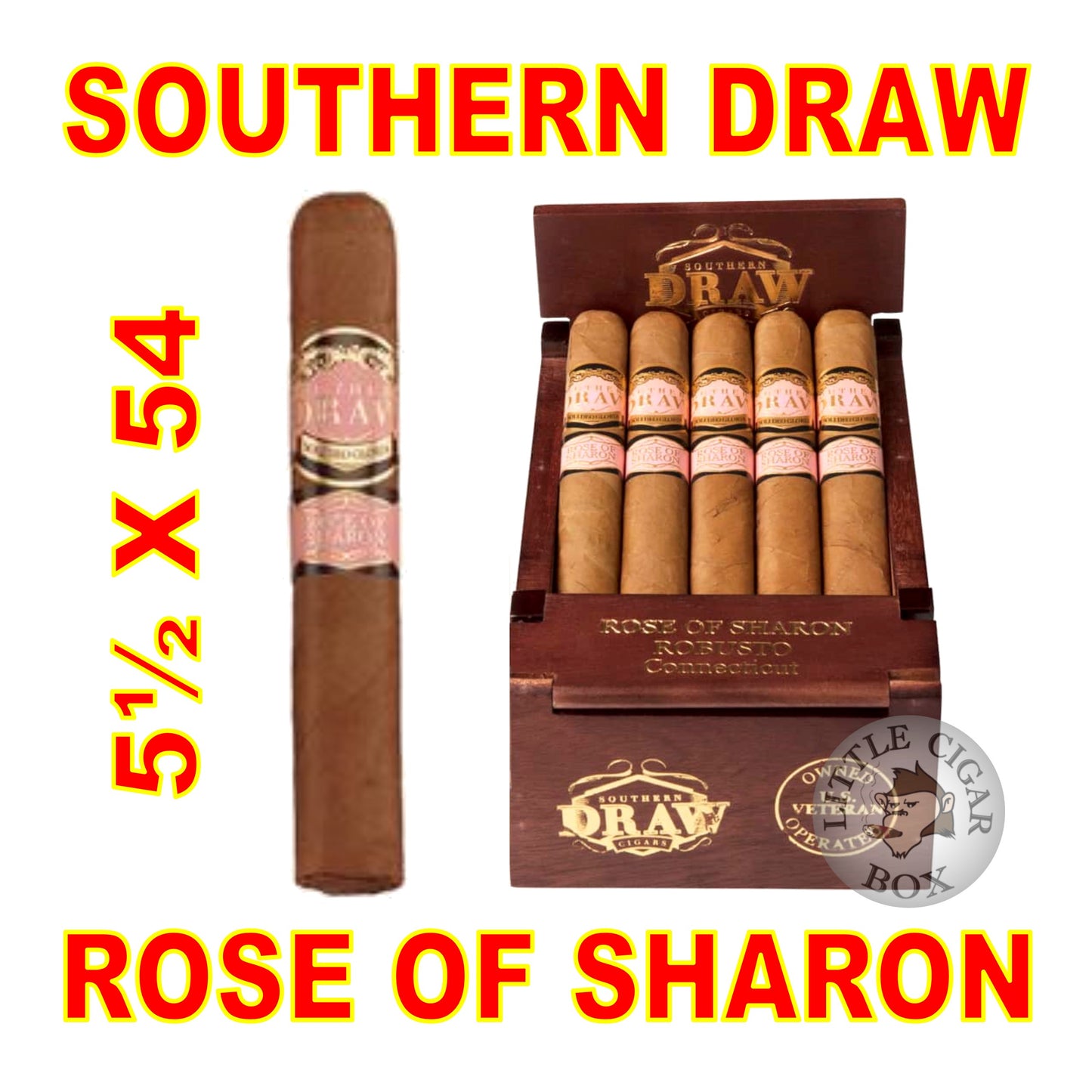 SOUTHERN DRAW ROSE OF SHARON CIGARS
