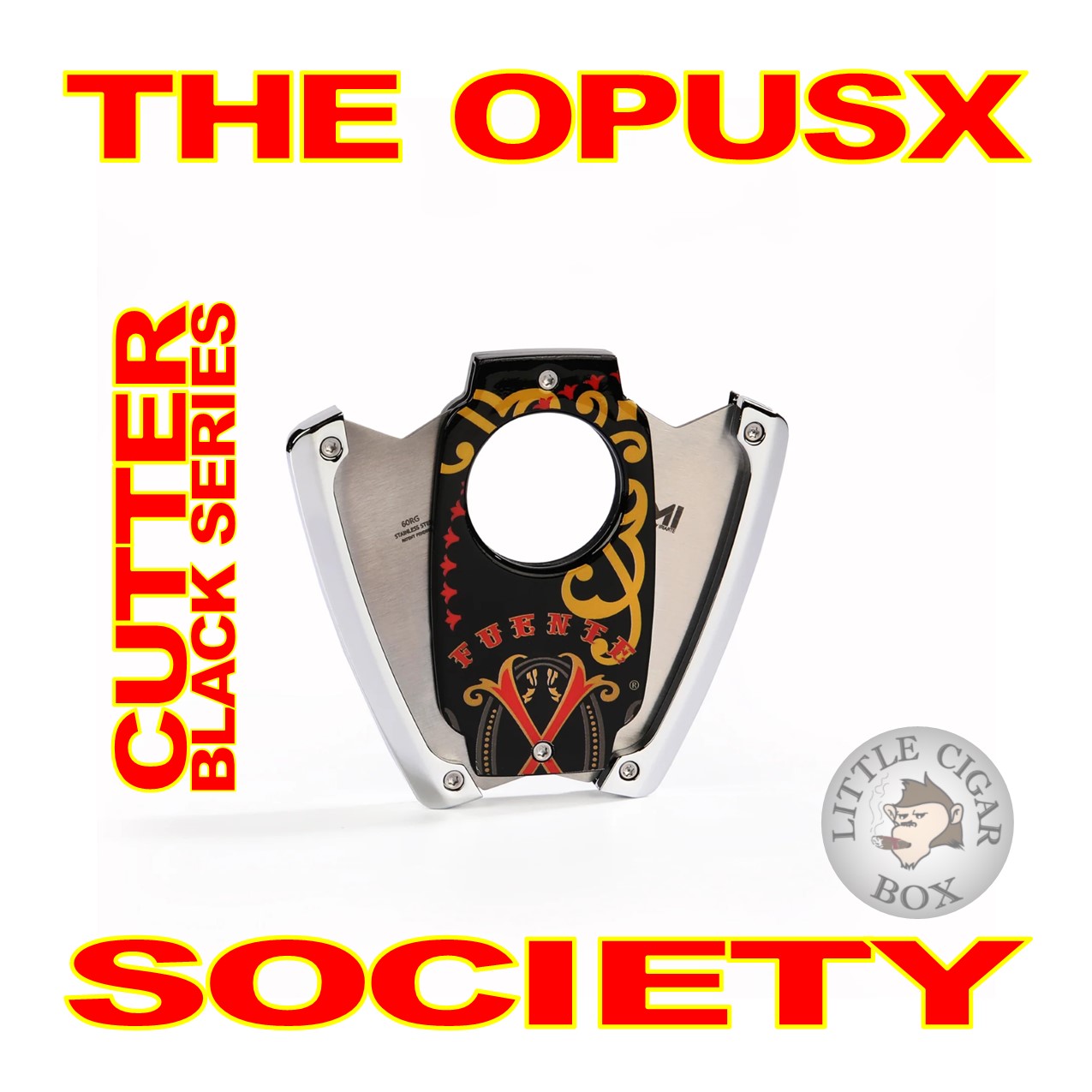 FUENTE THE OPUSX SOCIETY CUTTER - BLACK SERIE C30