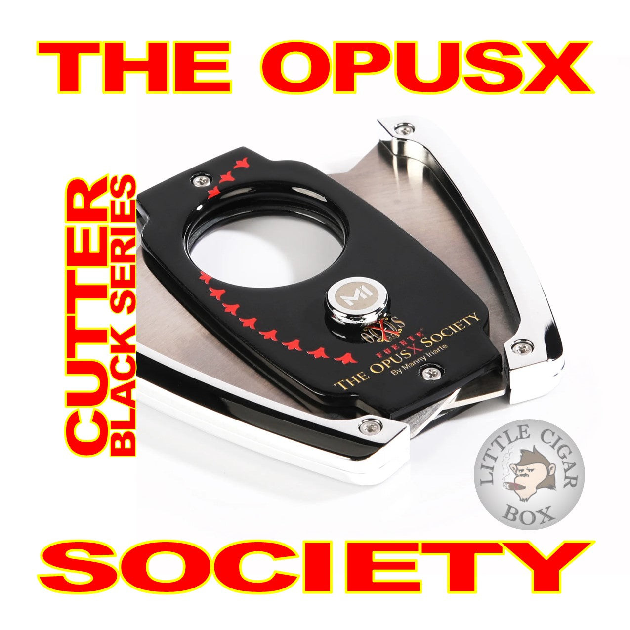 FUENTE THE OPUSX SOCIETY CUTTER - BLACK SERIE C30