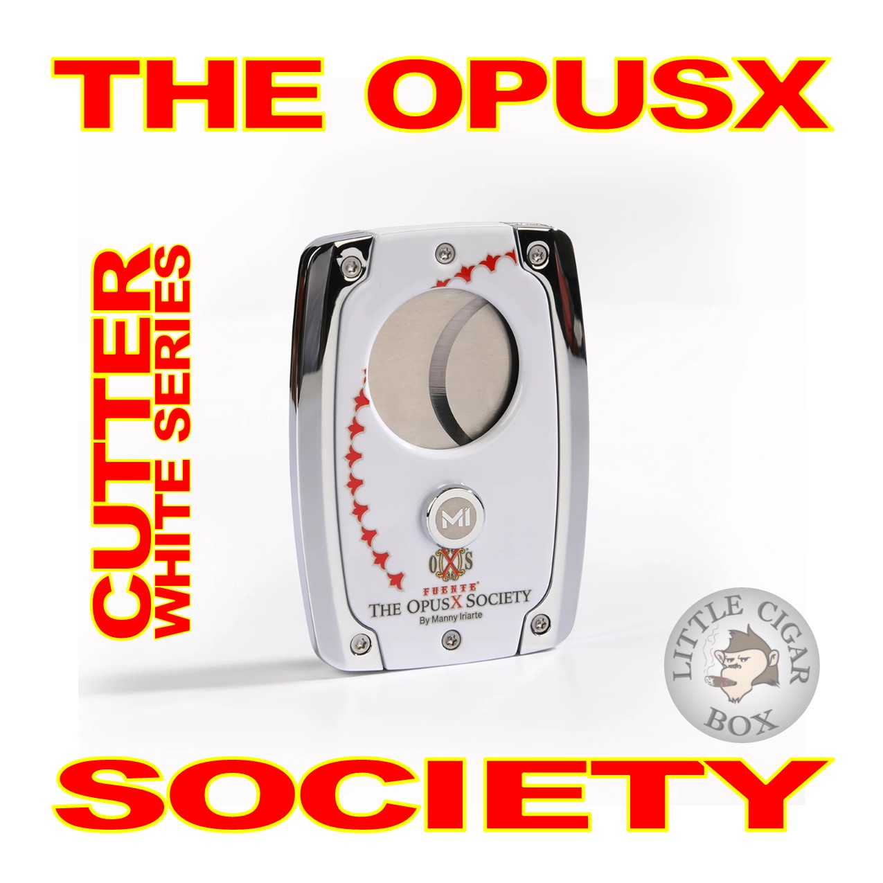 FUENTE THE OPUSX SOCIETY CUTTER - WHITE SERIE C30
