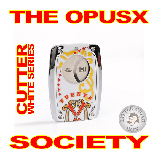 FUENTE THE OPUSX SOCIETY CUTTER - WHITE SERIE C30