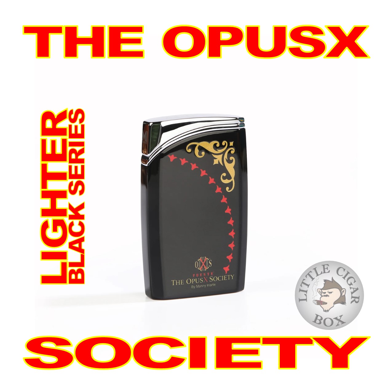 FUENTE THE OPUSX SOCIETY LIGHTER - BLACK SERIE J30