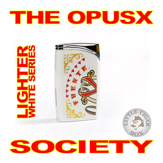 FUENTE THE OPUSX SOCIETY LIGHTER - WHITE SERIE J30
