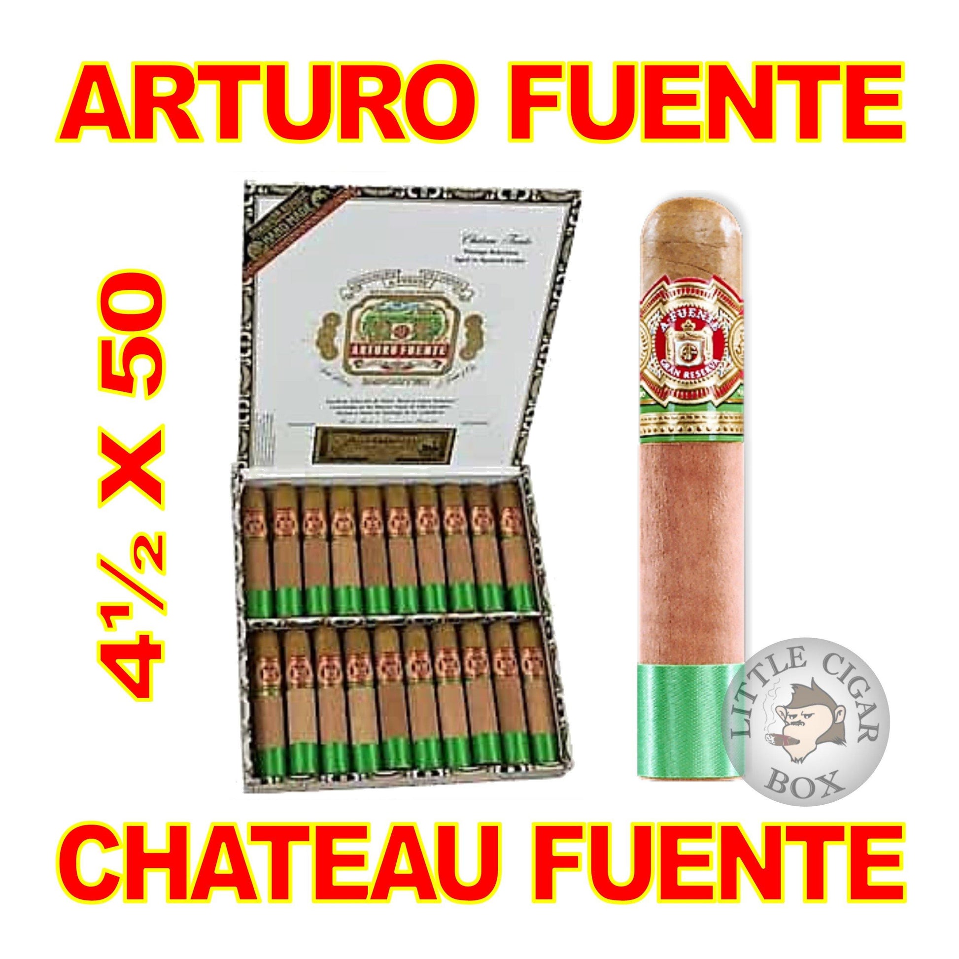 ARTURO FUENTE CHATEAU FUENTE NATURAL - www.LittleCigarBox.com