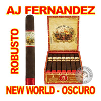 AJ FERNANDEZ NEW WORLD OSCURO CIGARS - www.LittleCigarBox.com