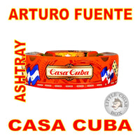 ARTURO FUENTE CASA CUBA ASHTRAY - ORANGE - www.LittleCigarBox.com