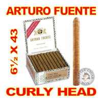 ARTURO FUENTE CURLY HEAD NATURAL - www.LittleCigarBox.com
