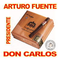 ARTURO FUENTE DON CARLOS PRESIDENTE - www.LittleCigarBox.com