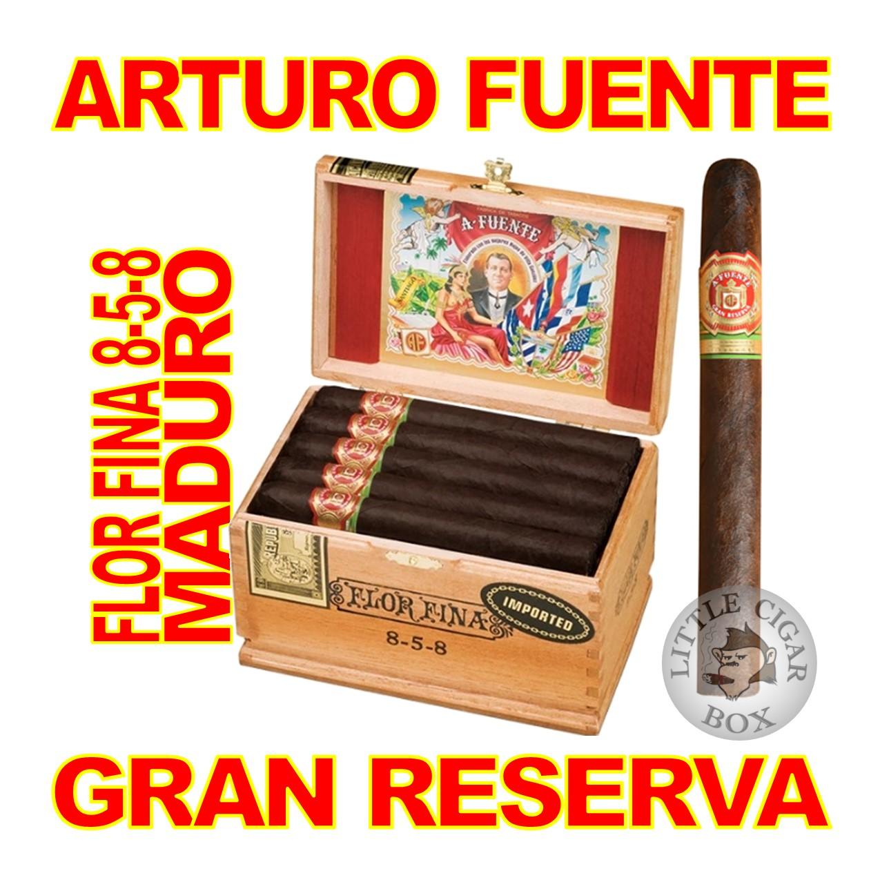 ARTURO FUENTE GRAN RESERVA FLOR FINA 8-5-8 CIGARS - www.LittleCigarBox.com