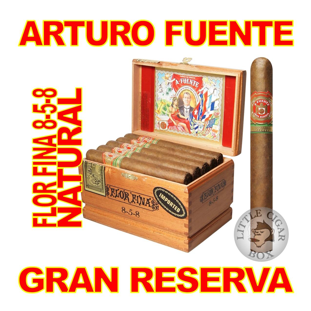 ARTURO FUENTE GRAN RESERVA FLOR FINA 8-5-8 CIGARS - www.LittleCigarBox.com