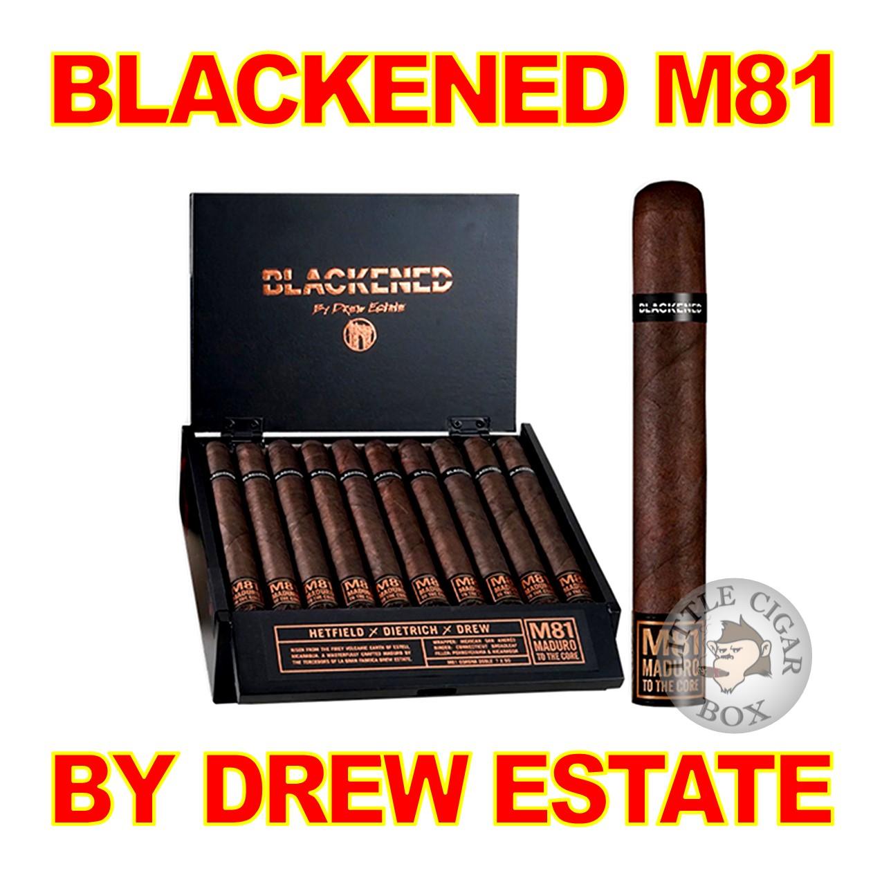 BLACKENED M81 CIGARS BY DREW ESTATE - www.LittleCigarBox.com