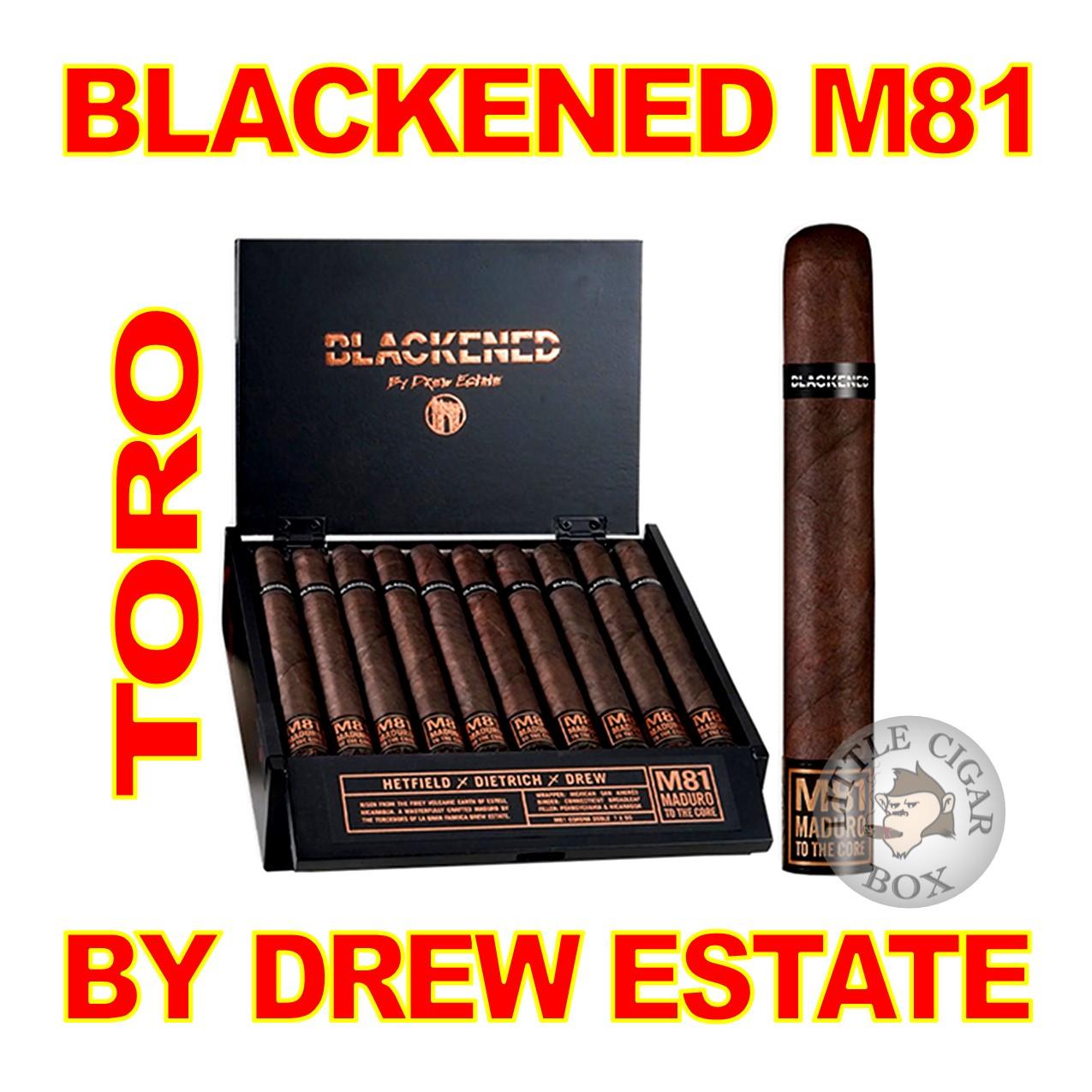 BLACKENED M81 CIGARS BY DREW ESTATE - www.LittleCigarBox.com