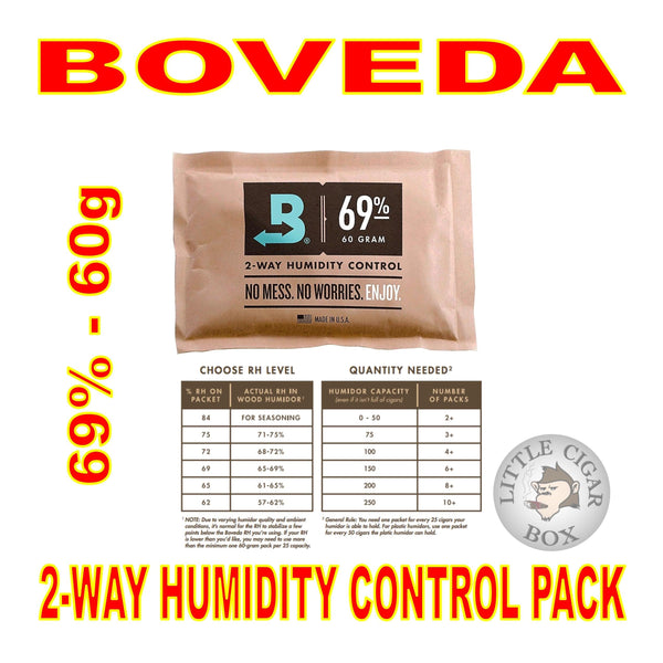 BOVEDA HUMIDIFICATION PACKETS 69% RH 60g – www.