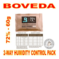BOVEDA HUMIDIFICATION PACKETS 72% RH 60g - www.LittleCigarBox.com