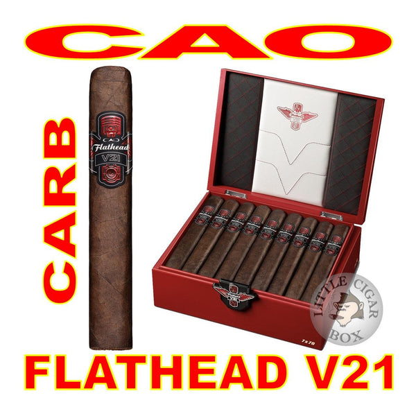 CAO FLATHEAD V21 CARB - www.LittleCigarBox.com