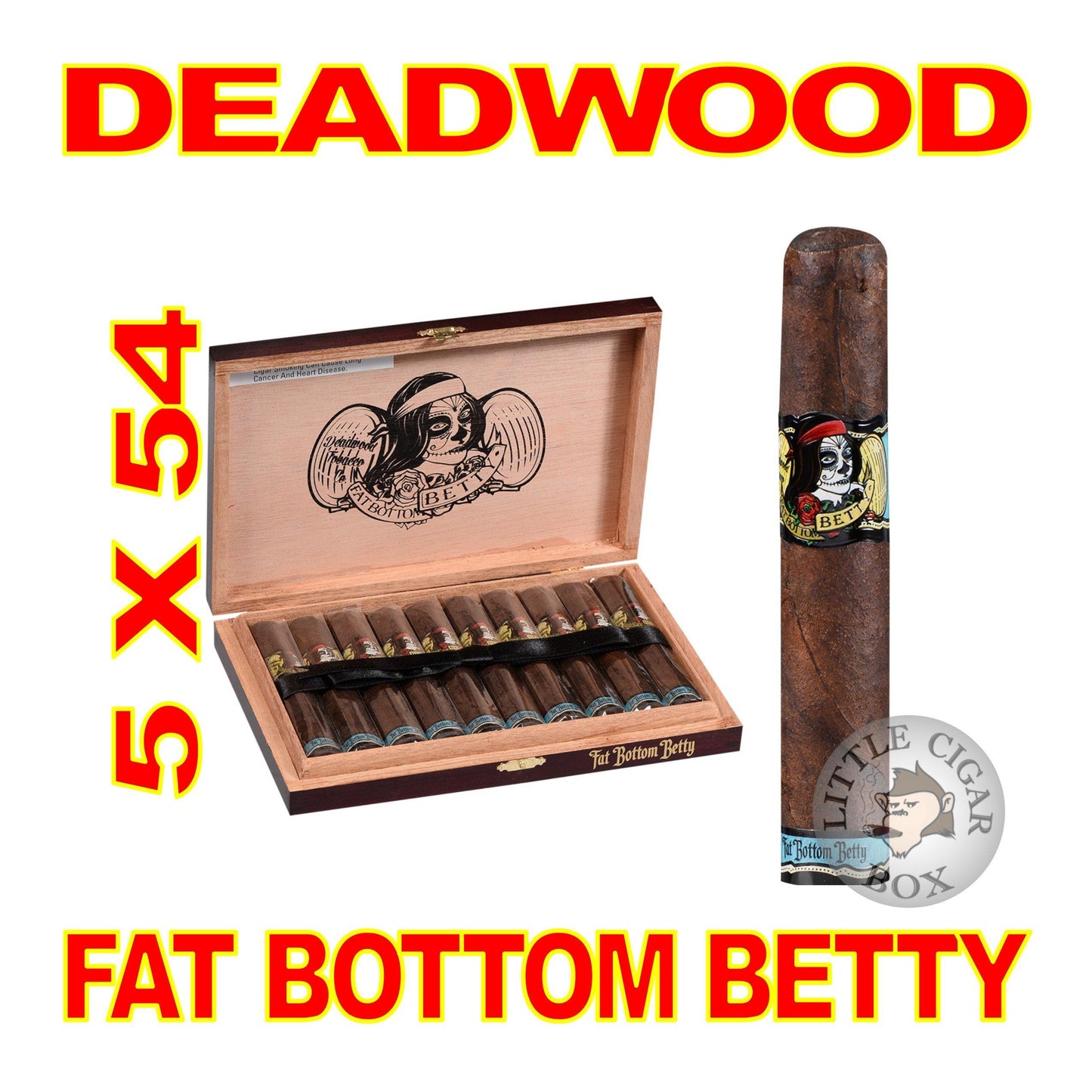 DEADWOOD FAT BOTTOM BETTY by DREW ESTATE - www.LittleCigarBox.com