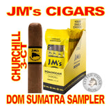 JM's CIGARS CHURCHILL 3-CT SAMPLER - www.LittleCigarBox.com