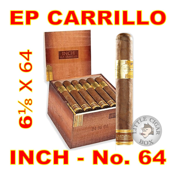 EP CARRILLO INCH No 64 NATURAL - www.LittleCigarBox.com