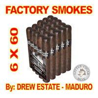 FACTORY SMOKES BY DREW ESTATE GORDITO MADURO - www.LittleCigarBox.com