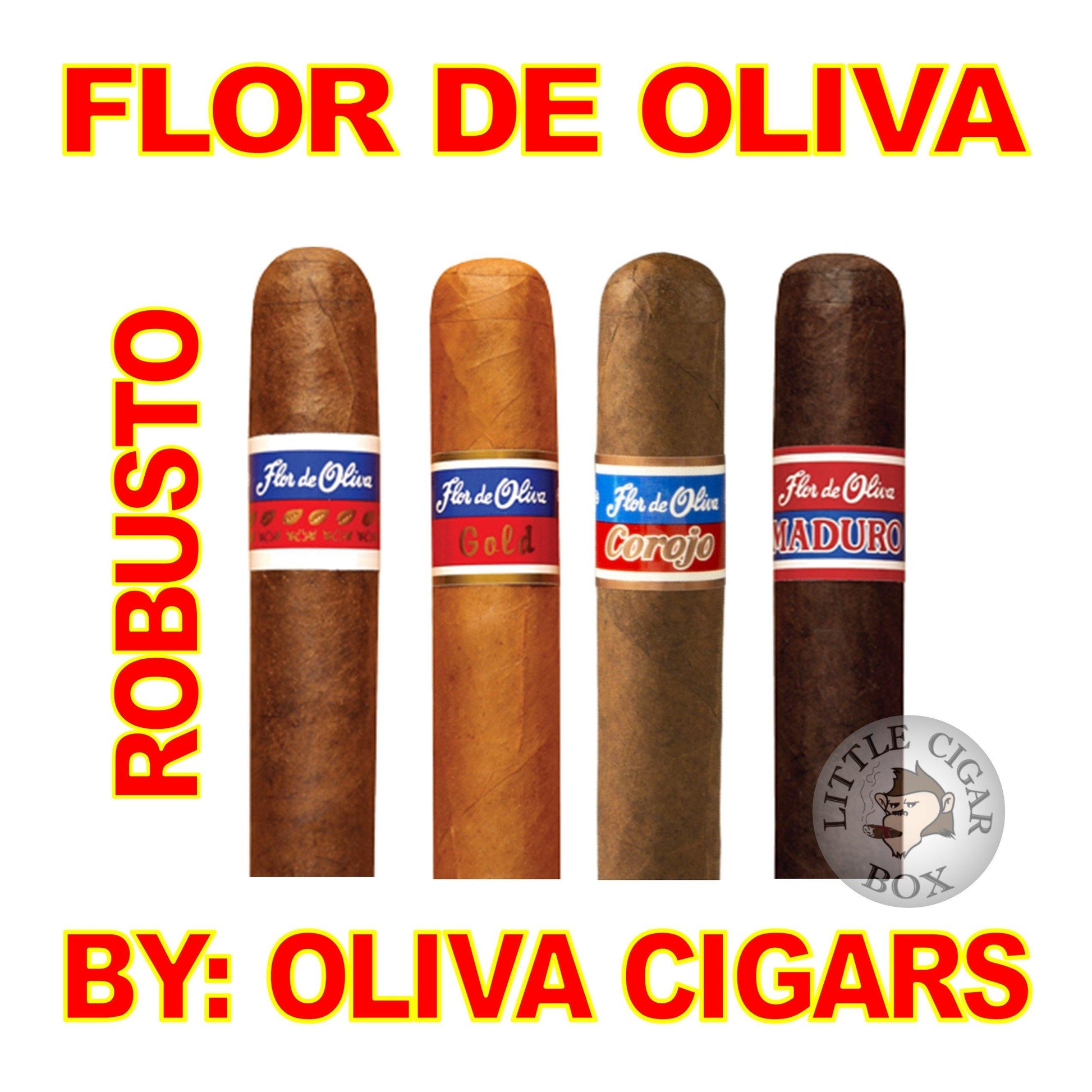 FLOR DE OLIVA ROBUSTO NATURAL - www.LittleCigarBox.com