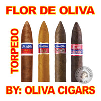 FLOR DE OLIVA TORPEDO COROJO - www.LittleCigarBox.com