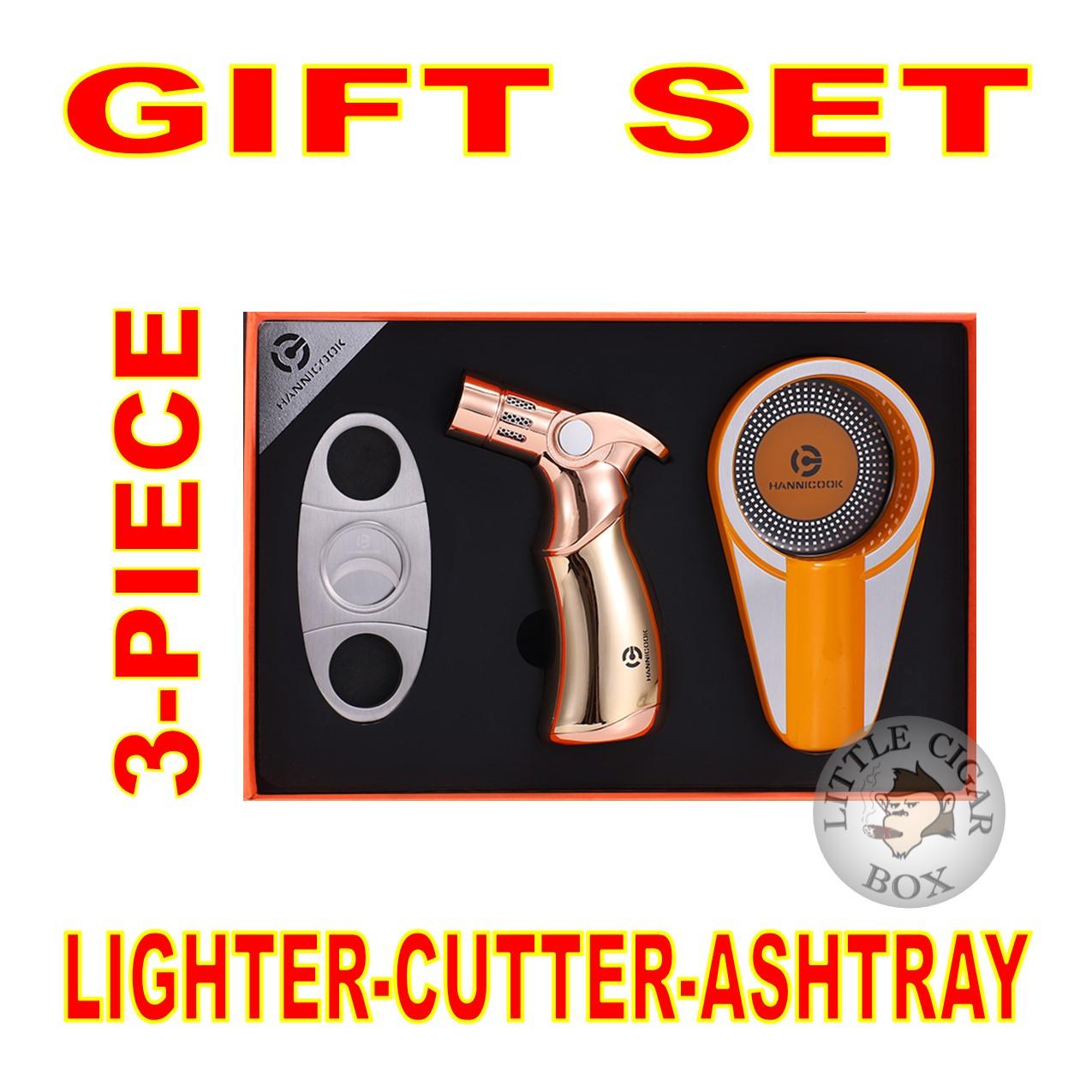 CIGAR ACCESSORY GIFT SET 3-PIECE - www.LittleCigarBox.com